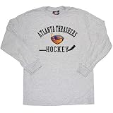 Atlanta Thrashers - Thrashers Old Time Hockey Gray Kramer L/S Tee