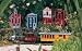 FIRE STATION NUMBER 9 - PIKO G SCALE MODEL TRAIN BUILDINGS 62214