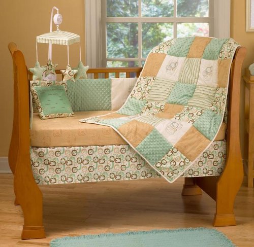 Geo Circle 4 Piece Crib Set