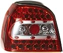 FK Automotive FKRLXLVW011 LED R&uuml;ckleuchten fit for VW Golf 3 (Typ 1HXO) Baujahr 92-97, rot
