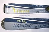 Fischer Vi50 Womens Used Shape Snow Ski w/Bindings A