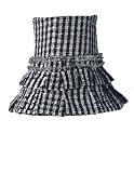 Black Check Skirt Chandelier Shade