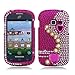 [Buy World] for Samsung Galaxy Centura S738c (Straight Talk) Luxury Full Diamond, Pearl Pink