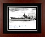 Century Collection USS Indianapolis Autographed Framed Photograph