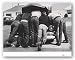 Boys with Their First Car, 1957 by A.Y. Owen 28"x20" Art Print Poster