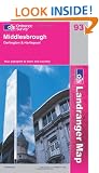Middlesbrough, Darlington and Hartlepool (Landranger Maps) (OS Landranger Map)