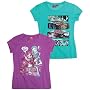 Monster High lot de 2 T-Shirt turquoise (8 ans) Monster High
