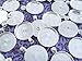 10 CleverDelights Round Pendant Trays - Shimmering Silver Color - 25mm 1