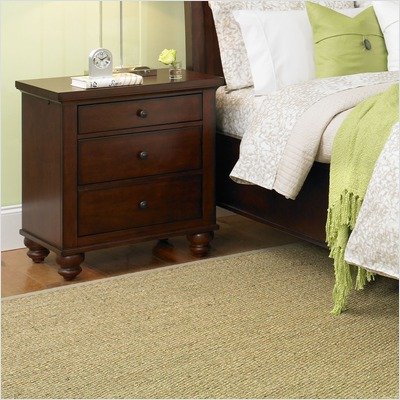 Lansford Park LNP10175 Kingston Three Drawer Nightstand in Distressed Classic Cherry Lansford Park LNP10175 Kingston Three Drawer Nightstand in Distressed Classic Cherry