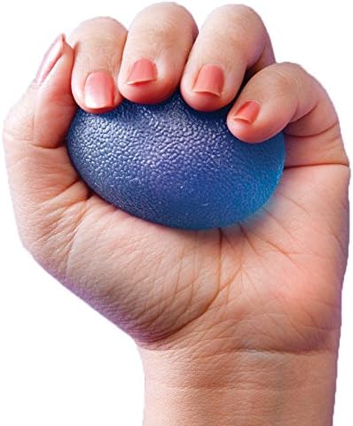 Premium Stress Ball Kit (3 Pack) - Hand Massager/Exerciser for Stress Relief, Grip Strength and Joint Pain (3 Resistances)