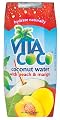 Vita Coco Coconut Water with Peach & Mango, 11.2-Ounce Containers (Pack of 12)
