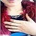 18k Rose Gold Plated Stainless-steel Heartbeat Necklace Lifeline Valentine's Day Gift for Her or Him
