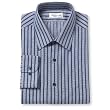 Van Heusen Men's Long Sleeve Wrinkle Free Fancy Broadcloth Bold Stripe Shirt