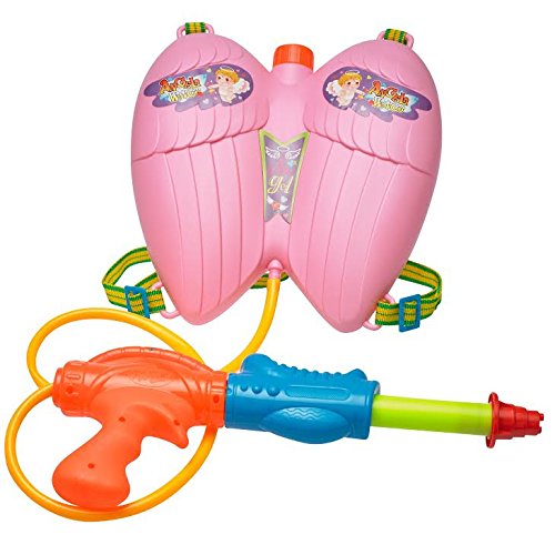 Prextex Super Soaking Angel Wings Water Blaster Water Shooter Blasts Water up to 30 Feet Great Beach Toys for Girls