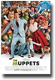 Muppets Poster - Promo Flyer 2011 Movie - 11 X 17 Amy Adams Jason Segel Green with Envy WM