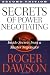 Secrets of Power Negotiating