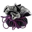 Jewelry Pouch Travel Purse Safe Suitcase for Jewelry Lavender Purple Velvet