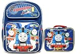 Thomas the Tank Friends Train Large Backpack bag and Lunch Lunchbox Bag bottle 3 pieces in a set