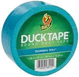 Duck Brand Colored Duck Tape, 1.88 Inches x 20 Yards, Tranquil Teal (1265020)
