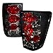 SPEC-D TUNING Smoke Lens Tail Lights Compatible with 2004-2015 Nissan Titan without Utility Bed, Left + Right Pair Assembly