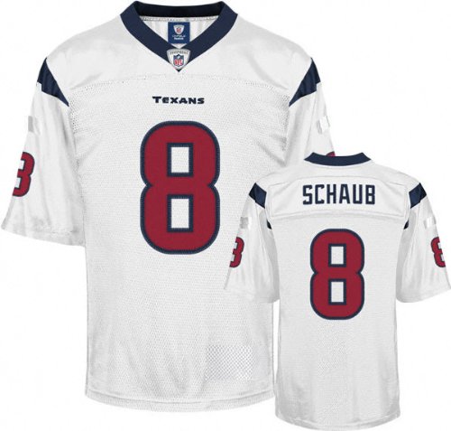 Houston Texans 8 Matt Schaub White NFL Jerseys Authentic Football Jersey Size 48-56 (Please Select the Size When You Order, Can Do Drop Shipping)