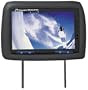 Power Acoustik HD-95BK Dual 9.5-Inch Pre-Installed Universal Headrests (Black)