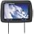 Power Acoustik HD-95BK Dual 9.5-Inch Pre-Installed Universal Headrests (Black)