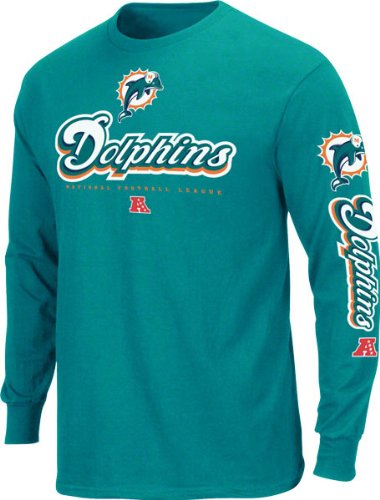 Miami Dolphins Primary Receiver Long Sleeve T-Shirt XX Large