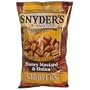 Snyder's of Hanover Honey Mustard & Onion Nibbler Pretzels, 10-Ounce Packages (Pack of 12)