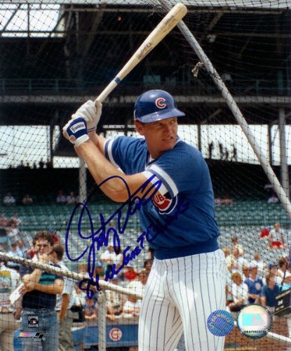 Jody Davis Chicago Cubs Autographed 8x10 Photo w/Inscription 