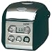 Sanyo ECJ-S35K 3-1/2-Cup Micro-Computerized Rice Cooker/Warmer with Bread-Baking Function, Black