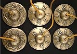 ~ 3 Sets Of Medium Tibet Hand Tuned TINGSHAS 2.75