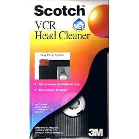 Scotch VCR Head Cleaner Plus