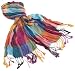 UBI Women's Plaid Bamboo Long Scarf
