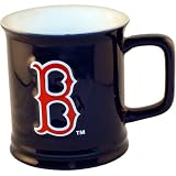 MLB Baseball Team Sculpted Logo Coffee Mug - Boston Red Sox