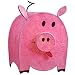 LumiSource Pinky the Pig Nighttime Pal Paper Lamp