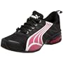 PUMA Women's Voltaic II Running Shoe,Black/Fuchsia/Purple/White,8 B