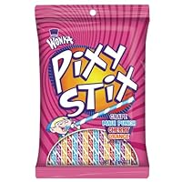 Wonka Pixy Stix, 3.2-Ounce Bags (Pack Of 12)
