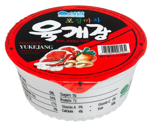 Samyang Yukejang Noodle Bowls (Pack of 12)