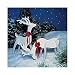 Holiday Reindeer Pattern