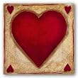 Hearts by Celeste Peters 6"x6" Art Print Poster