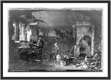 Historic Print (L): Th. Wijck, alchymist im laboratorium V.A. Bruckmann, Munchen, 1902. by Olde Yankee Map and Photo Shoppe