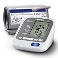 Omron BP760 7 Series Upper Arm Blood Pressure Monitor, Gray/white, Large