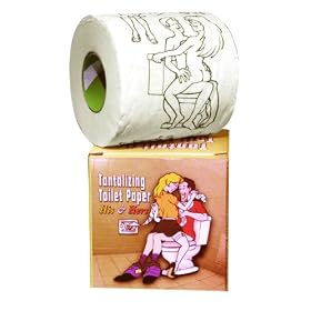 Pipedream Products Toilet Paper His & Hers