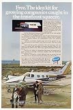 1978 Beechcraft Duke Airplane Aircraft Color Photo Print Ad