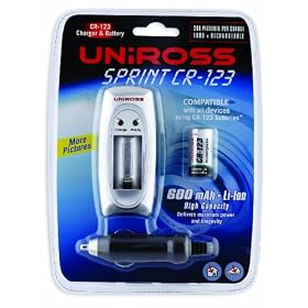 PANASONIC BATTERY CHARGER CR123 LI-ION INC BATTERY