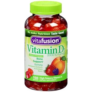 Vitafusion Vitamin D3 Gummy Vitamins, 150 Count