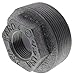 2 inch x 3/4 inch Black Hexagon Bushing