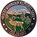 Rocky Mountain National Park - Elk - Hiking Stick Medallion