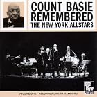The Count Basie Remembered, Vol. 1 by  Count Basie and New York Allstars 